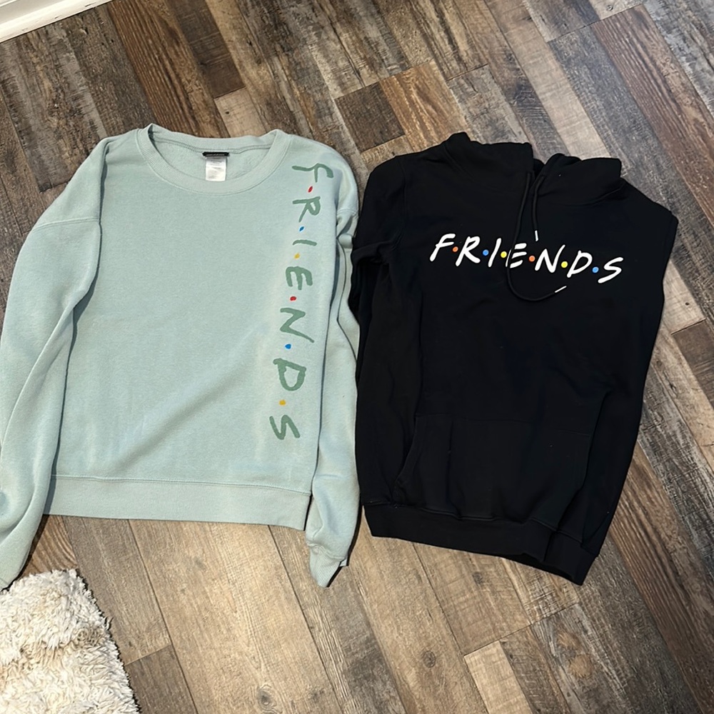 Pair of friends hoodies